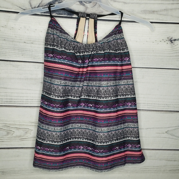Aztec print racerback tankini xl - Picture 3 of 5